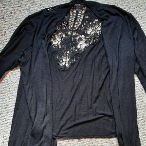 Apt 9 lace cardigan